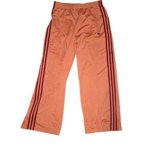 Adidas Originals Adicolor Firebird Oversized Track Pant in Orange Size Large